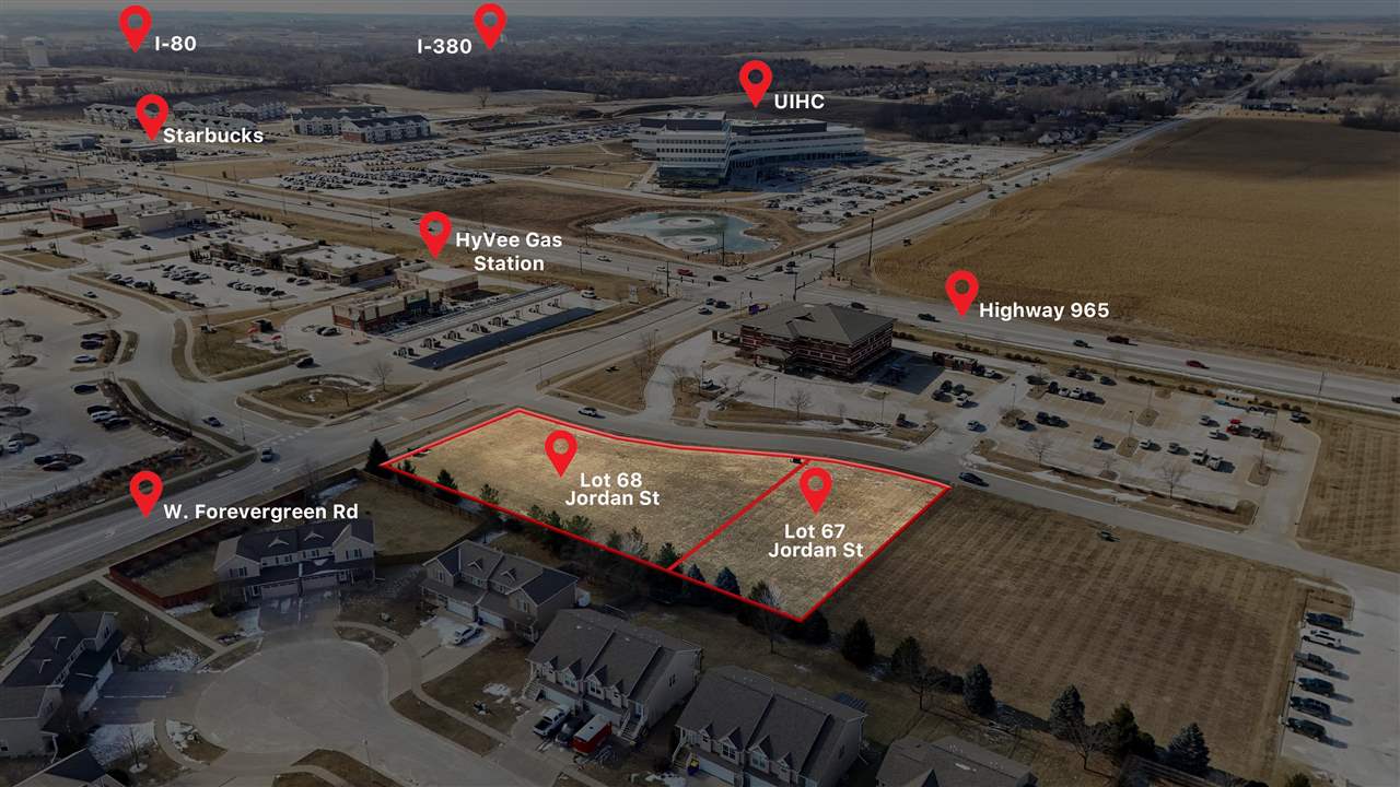 Lot 67 & 68 Forevergreen Road & Jordan Street North Liberty IA 52317