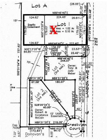 Lot 1 Landon Avenue Iowa City IA 52240