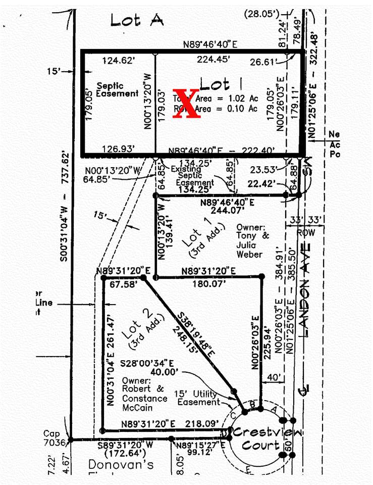Lot 1 Landon Avenue Iowa City IA 52240