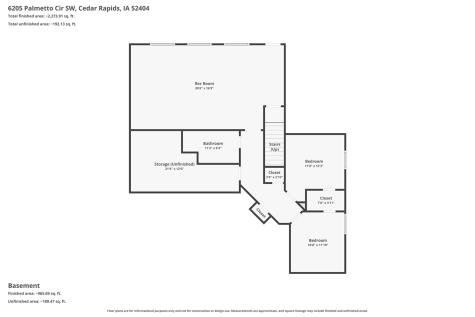 6205 Palmetto Circle SW Cedar Rapids IA 52404