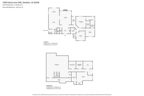 1268 Falcon Avenue NW Swisher IA 52338