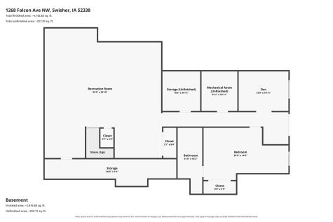 1268 Falcon Avenue NW Swisher IA 52338