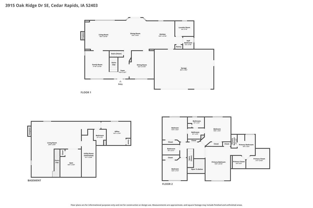3915 Oak Ridge Drive SE Cedar Rapids IA 52403