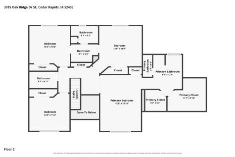 3915 Oak Ridge Drive SE Cedar Rapids IA 52403