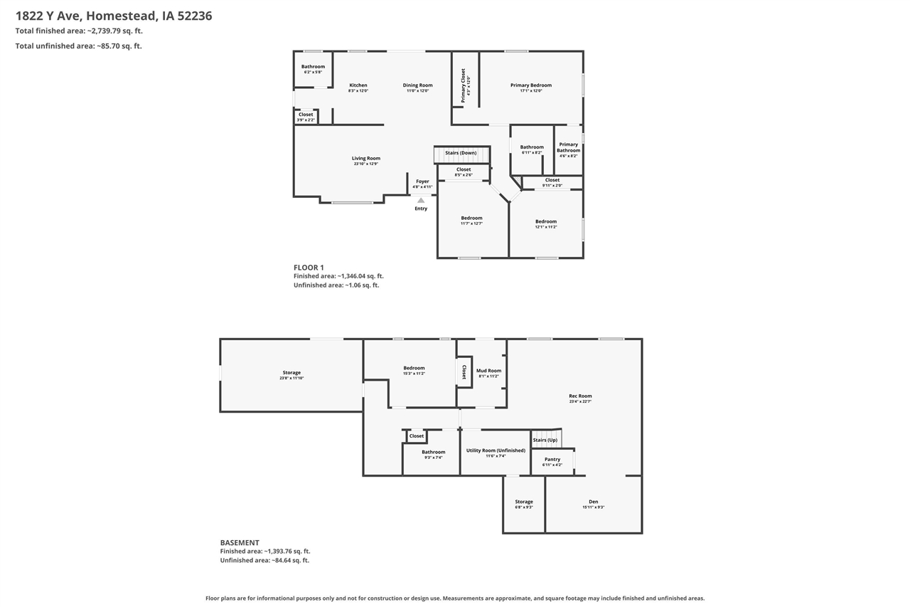 1822 Y Avenue Homestead IA 52236