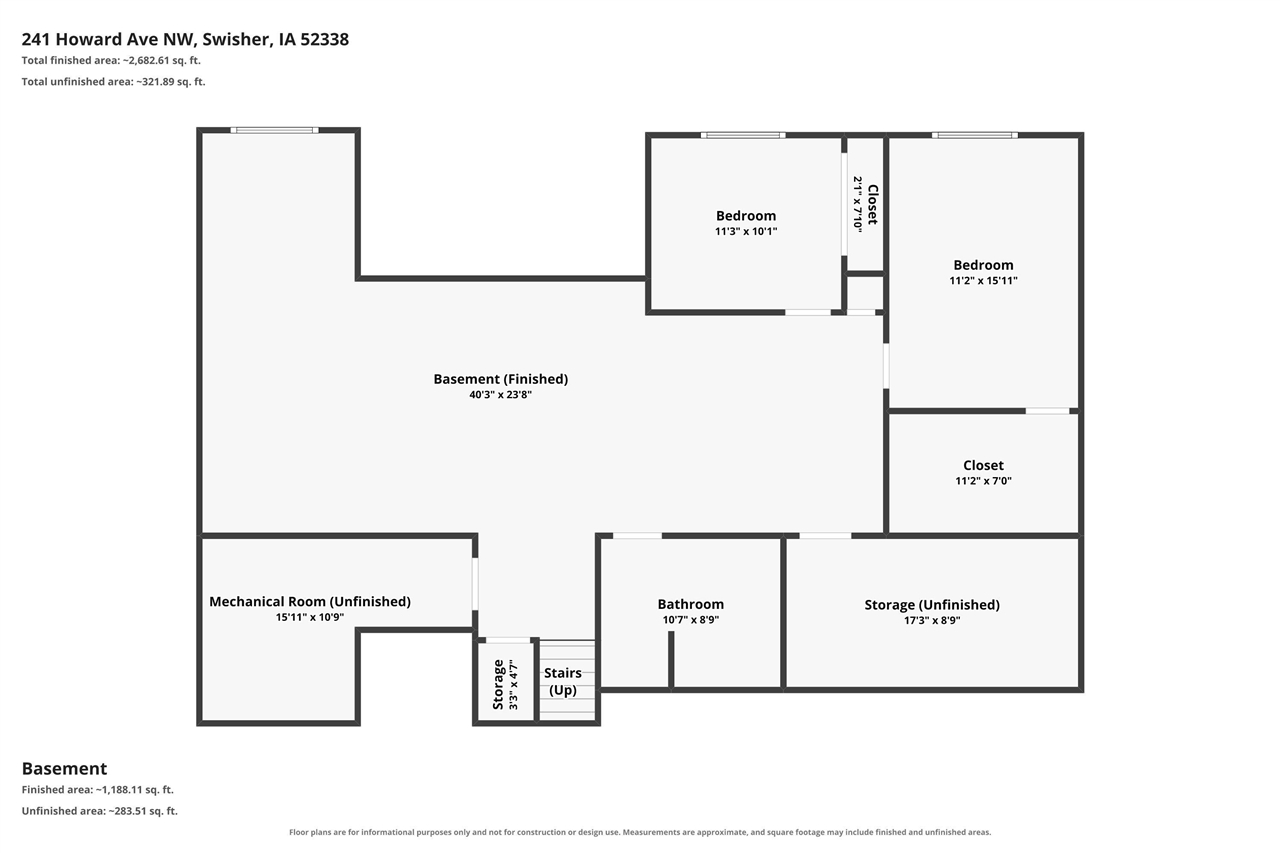 241 Howard Avenue NW Swisher IA 52338