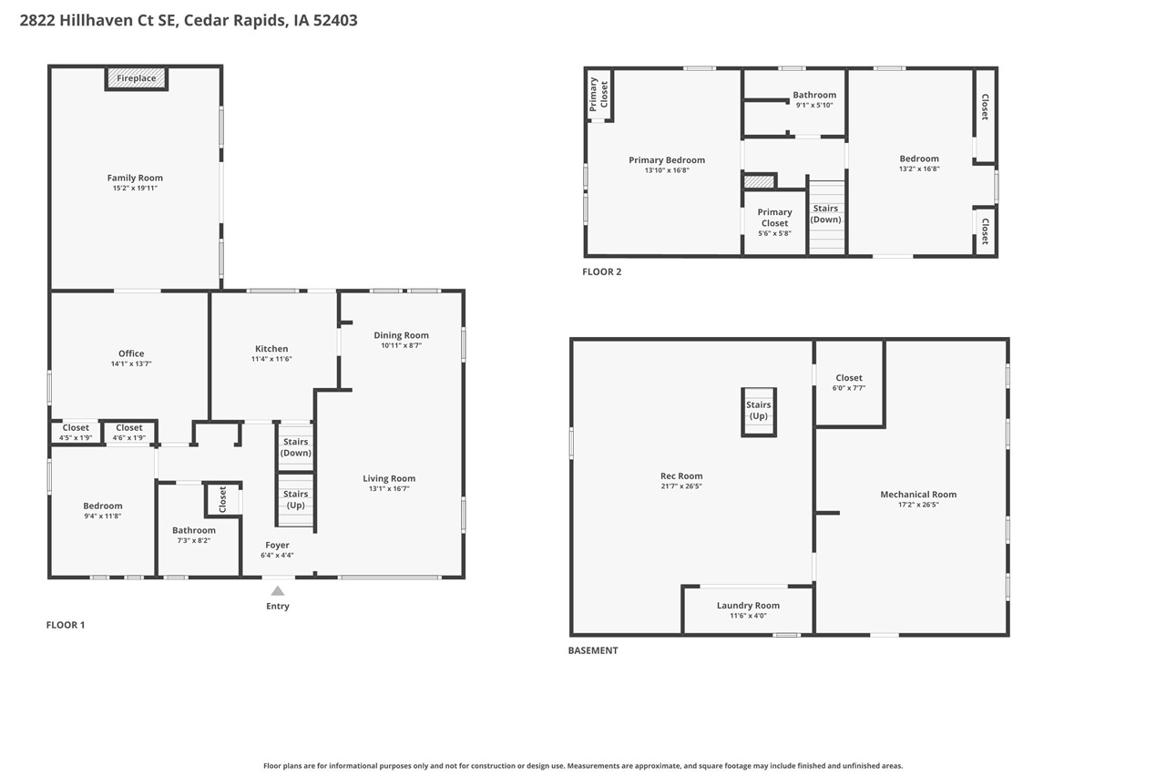 2822 Hillhaven Court SE Cedar Rapids IA 52403