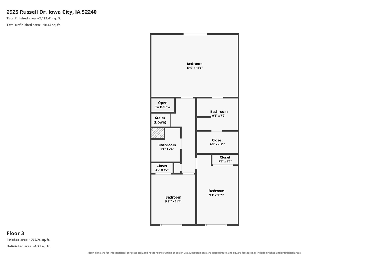 2925 Russell Drive Iowa City IA 52240