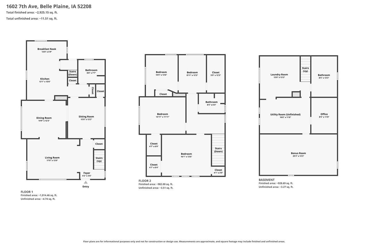 1602 7th Avenue Belle Plaine IA 52208