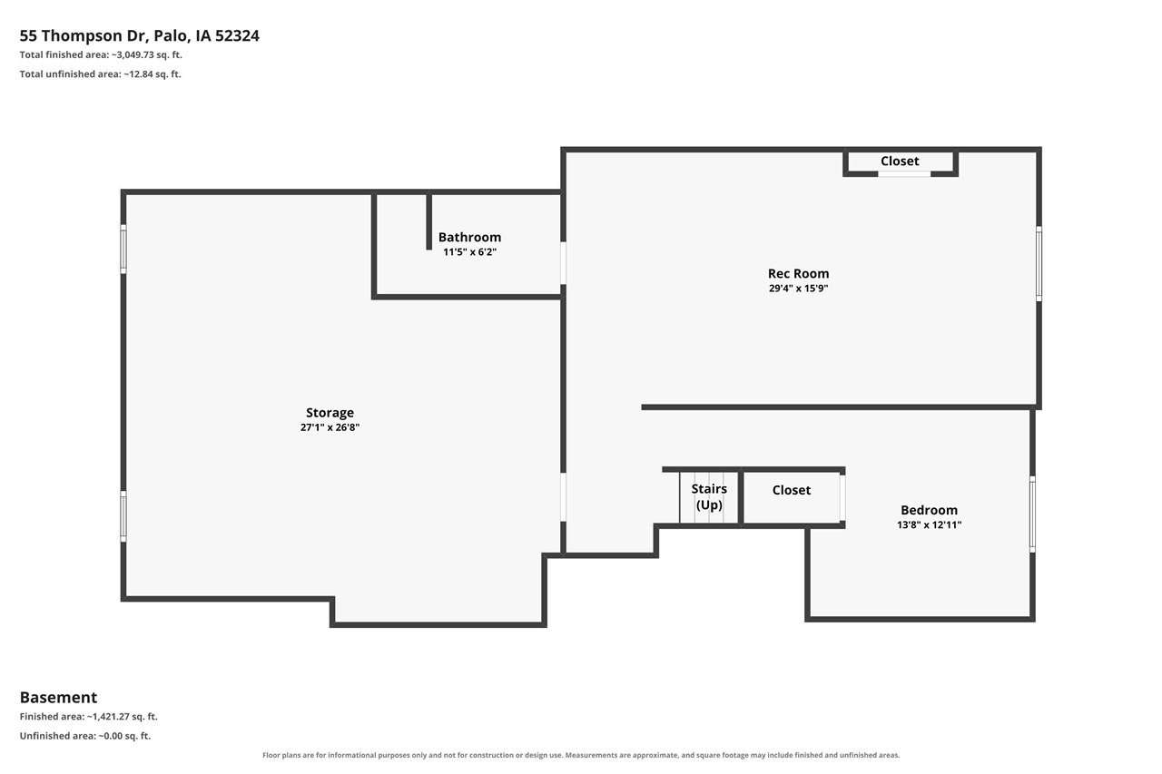 55 Thompson Drive Palo IA 52324