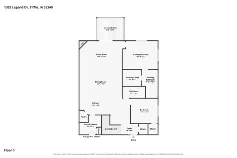 1302 Legend Drive Tiffin IA 52340