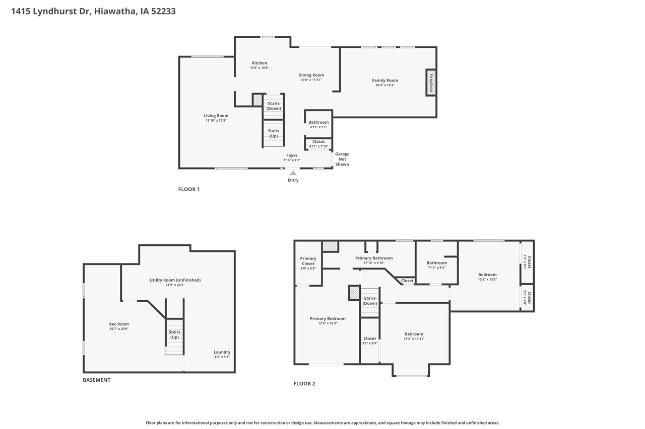 1415 Lyndhurst Drive Hiawatha IA 52233