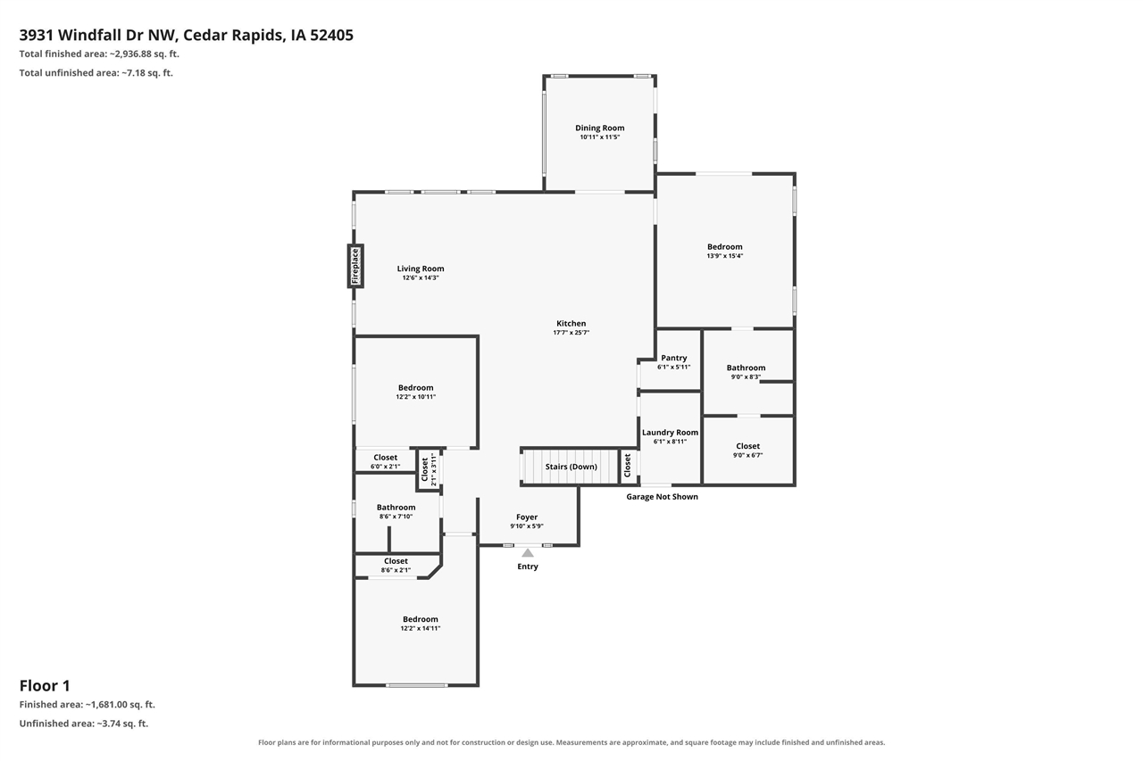 3931 NW Windfall Drive Cedar Rapids IA 52405