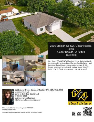 2209 Milligan Court Cedar Rapids IA 52404-0000