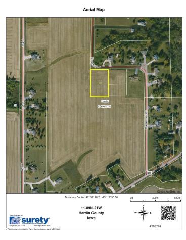Tbd 1.67 Acres Thurston Lane Iowa Falls IA 50126