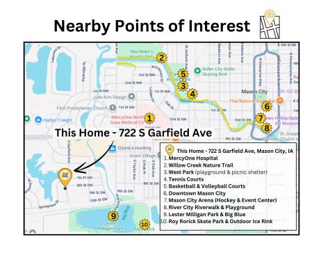722 S Garfield Avenue Mason City IA 50401