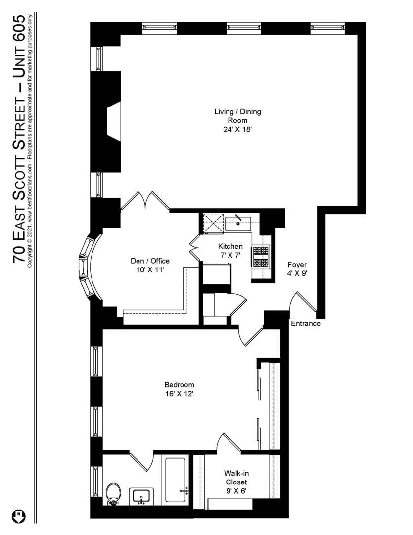 70 East Scott Street Chicago IL 60610