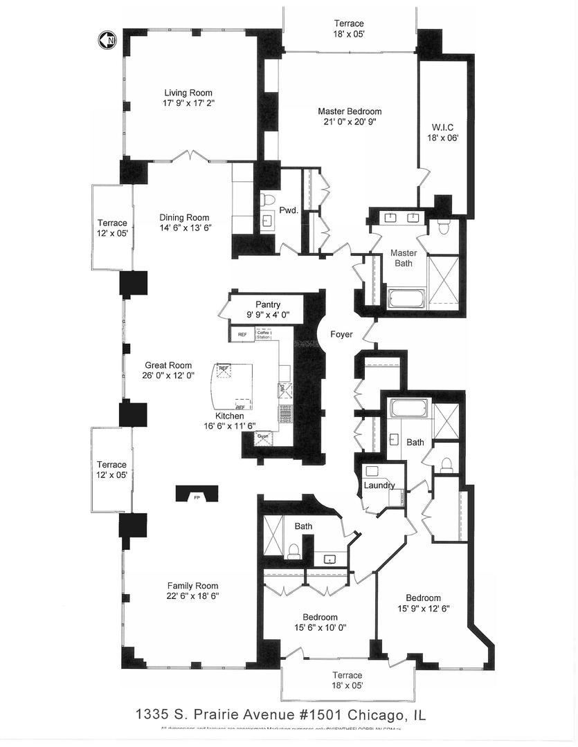 1335 South Prairie Avenue Chicago IL 60605