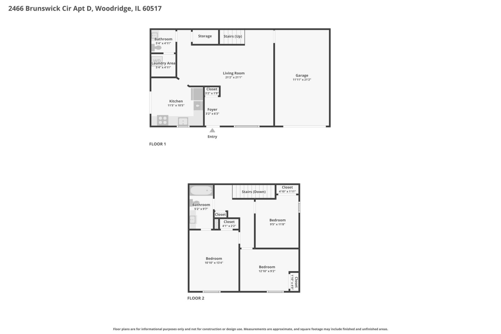 2466 Brunswick Circle Woodridge IL 60517