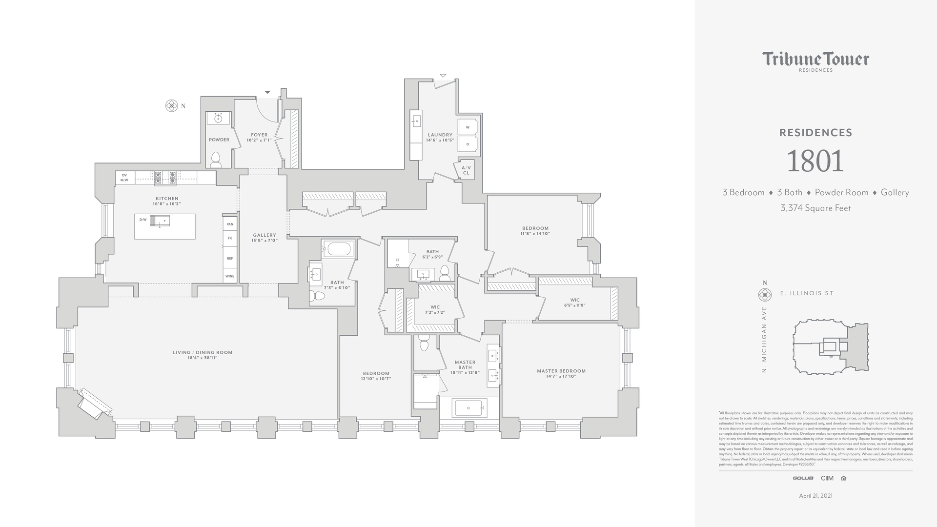 435 North Michigan Avenue Chicago IL 60611