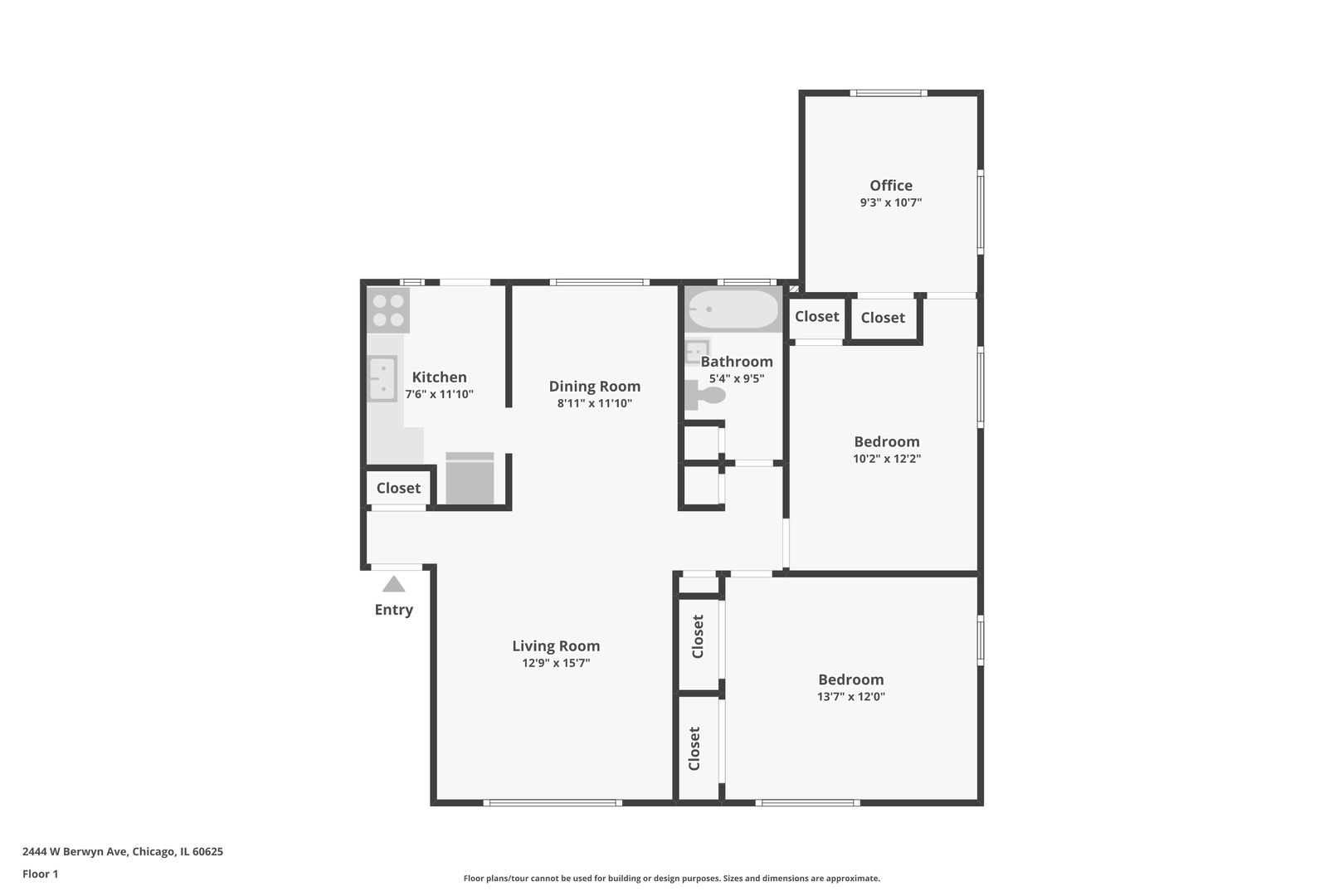 2444 West Berwyn Avenue Chicago IL 60625