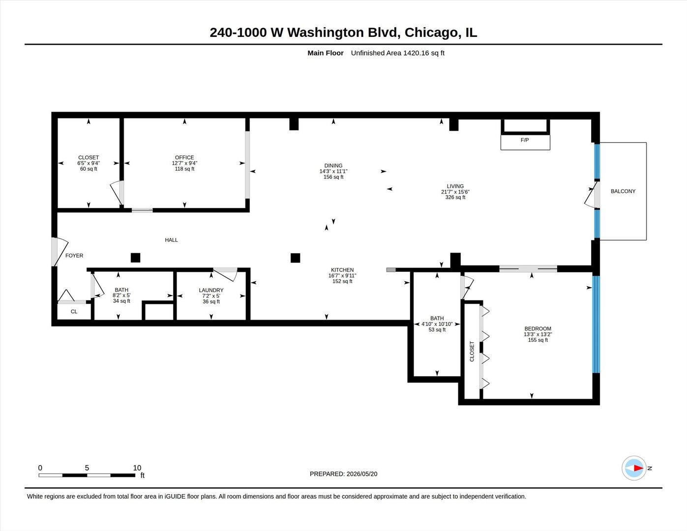 1000 West Washington Boulevard Chicago IL 60607