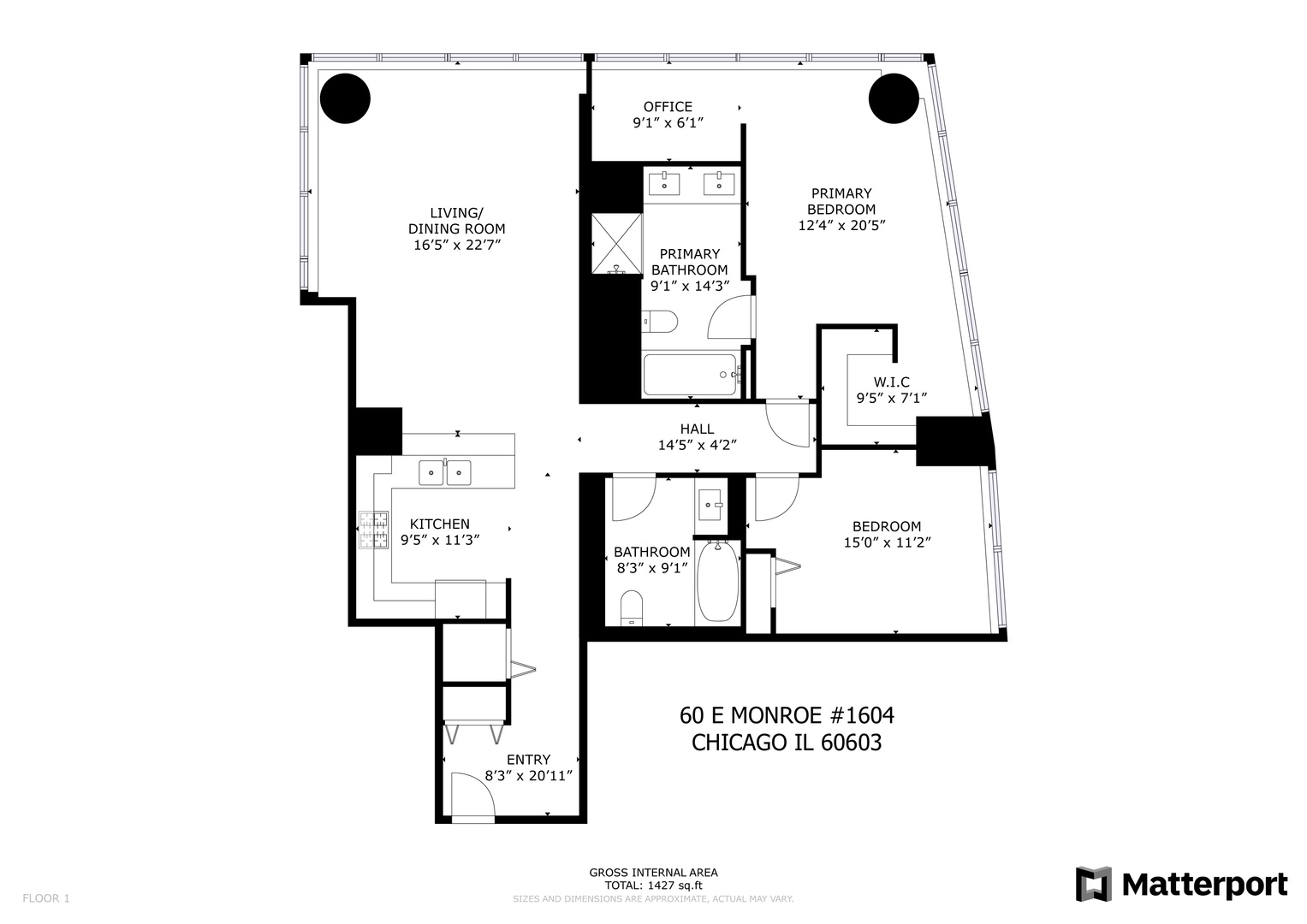 60 East Monroe Street Chicago IL 60603