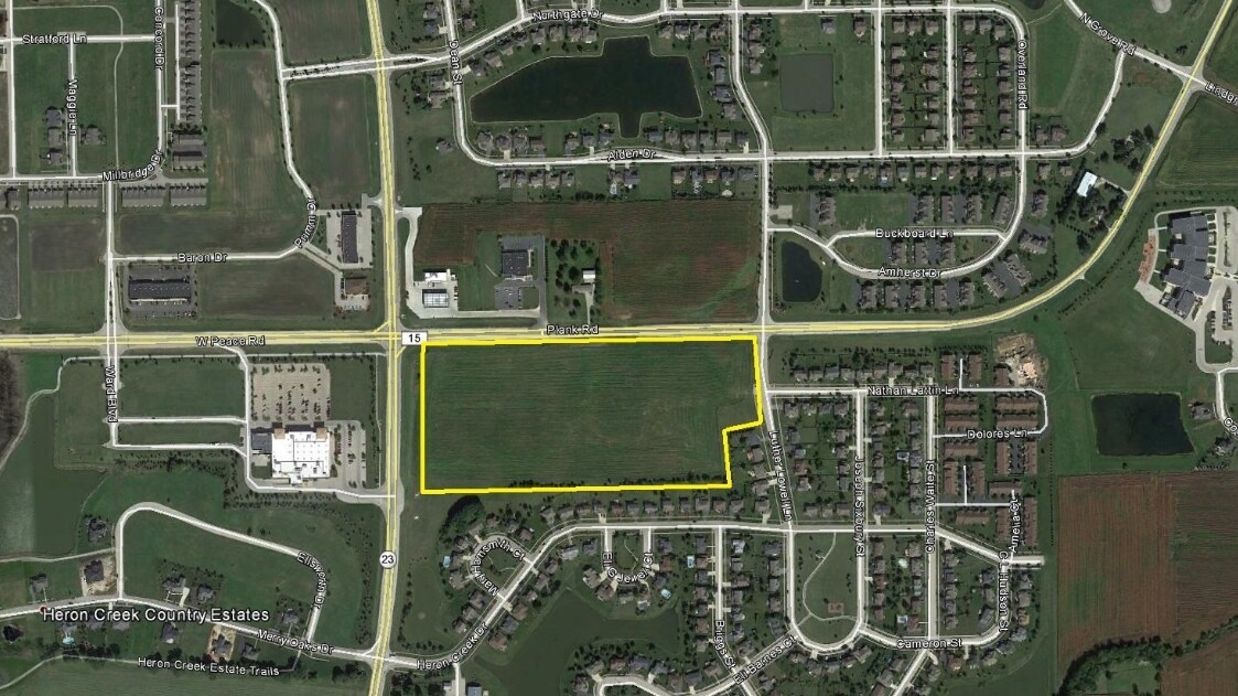 Rt 23 and Plank Rd Route 23 And Plank Road Road Sycamore IL 60178