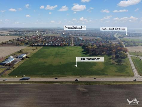 18.5 Acres Rt. 47 - Hughes Road Elburn IL 60119