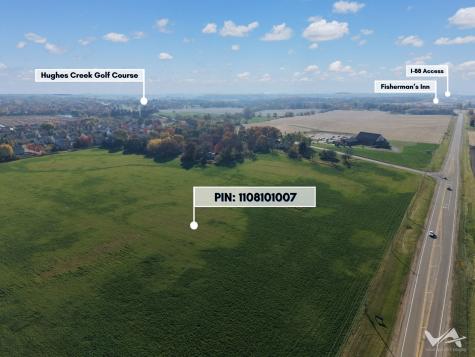 18.5 Acres Rt. 47 - Hughes Road Elburn IL 60119