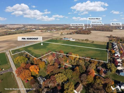 18.5 Acres Rt. 47 - Hughes Road Elburn IL 60119