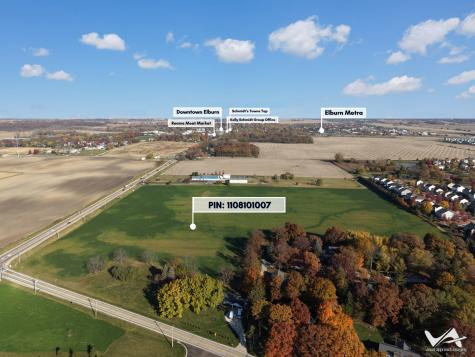 18.5 Acres Rt. 47 - Hughes Road Elburn IL 60119