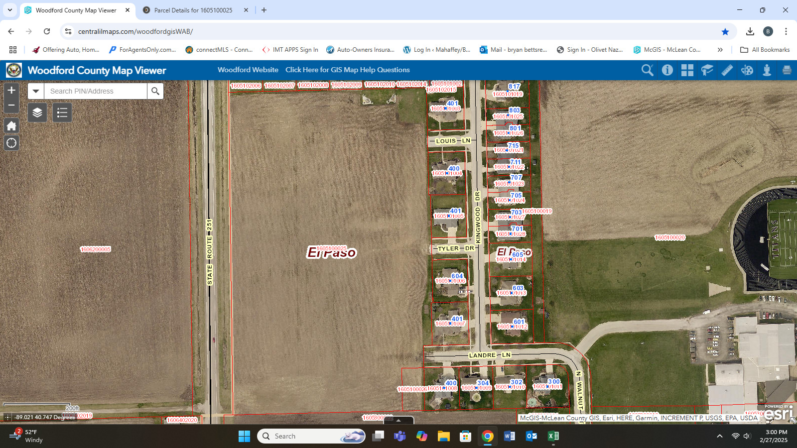Route 251 El Paso IL 61738