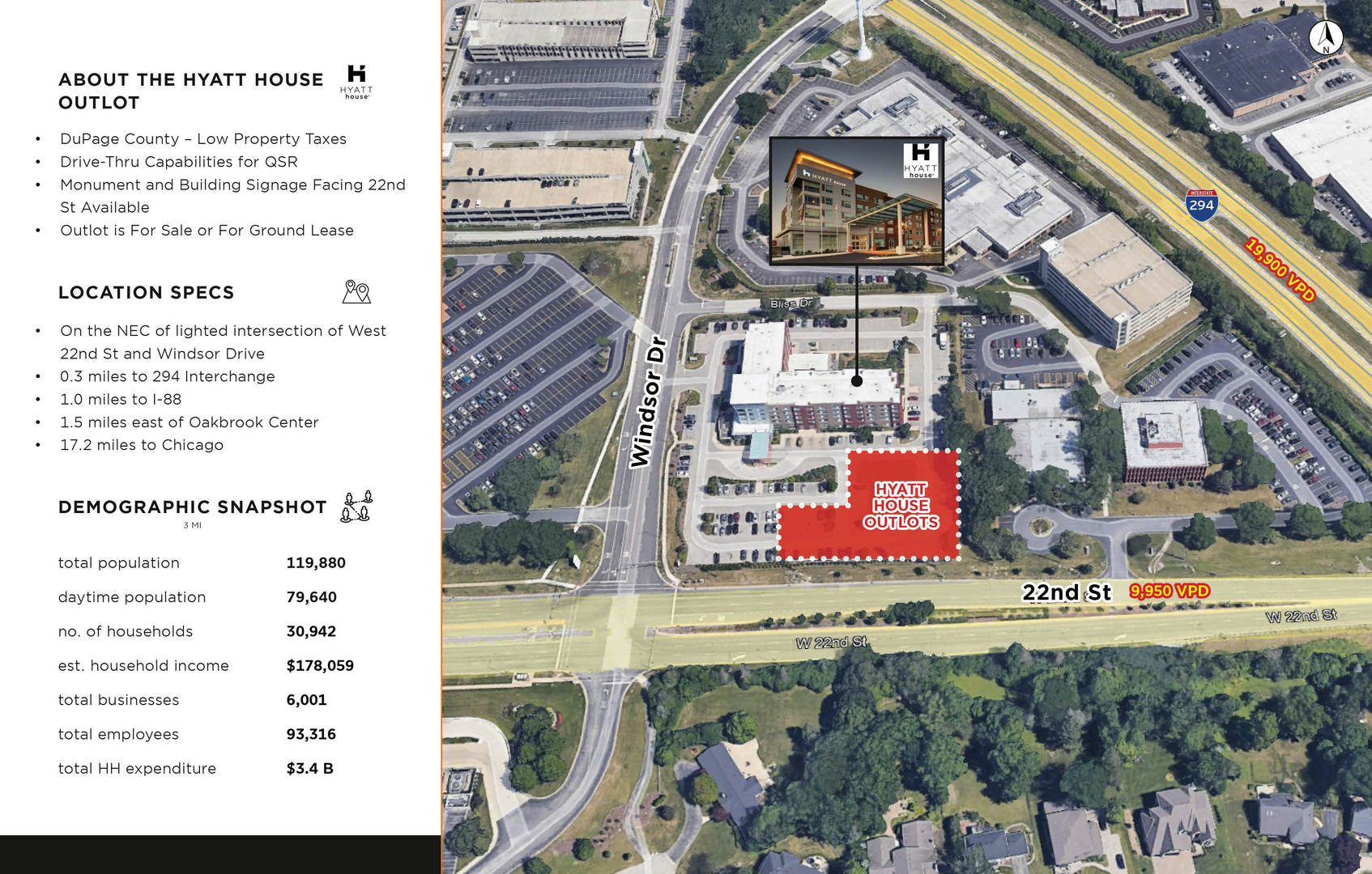 22nd & Windsdor 22ND Street Oak Brook IL 60523