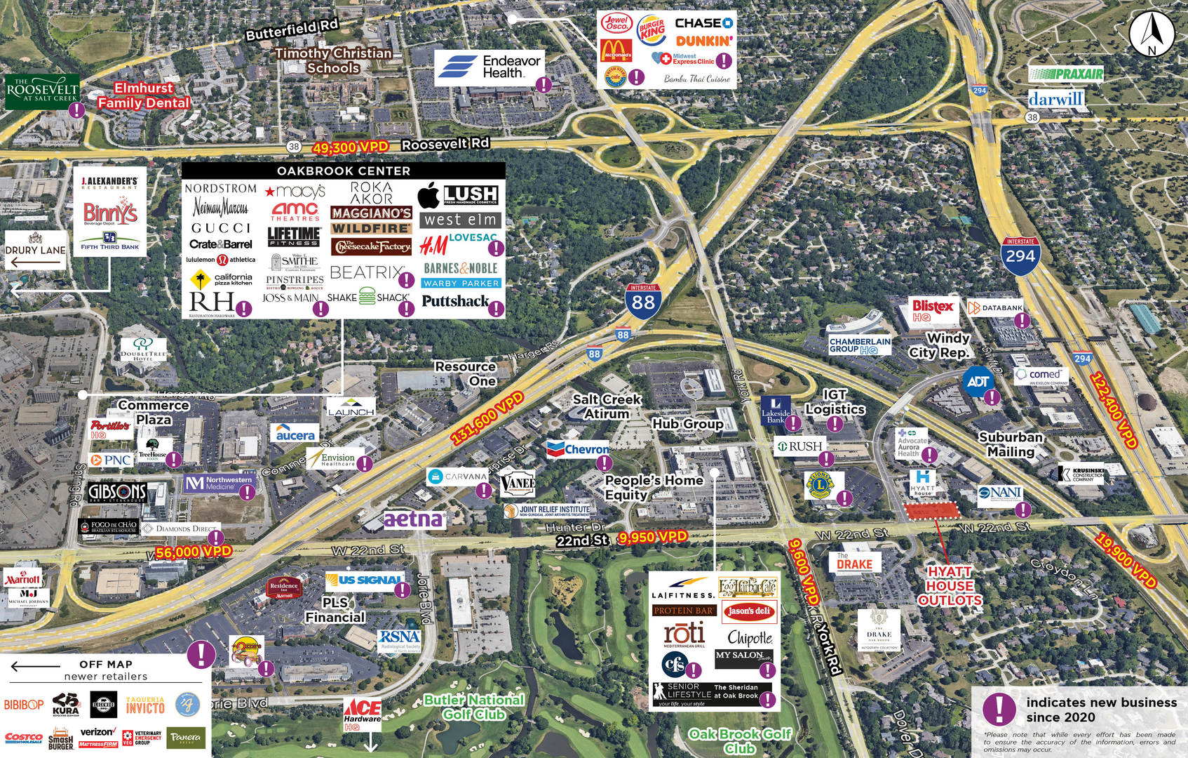 22nd & Windsdor 22ND Street Oak Brook IL 60523