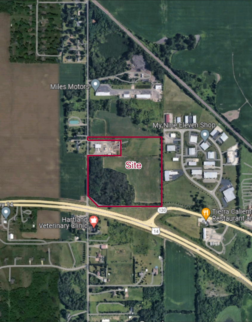 Route 14 North Rose Farm Road Woodstock IL 60098