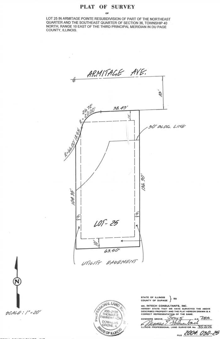 7 VACANT LOTS Armitage Avenue Addison IL 60101
