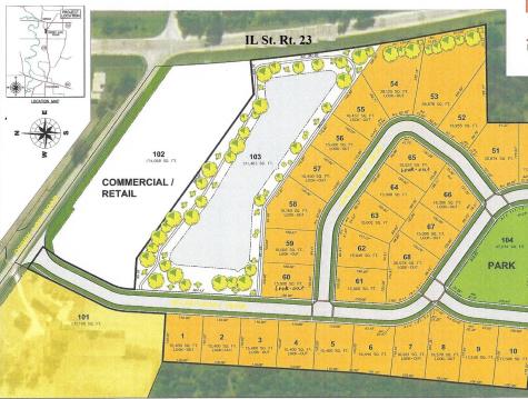 4.00 acres State Route 23 Highway Genoa IL 60135