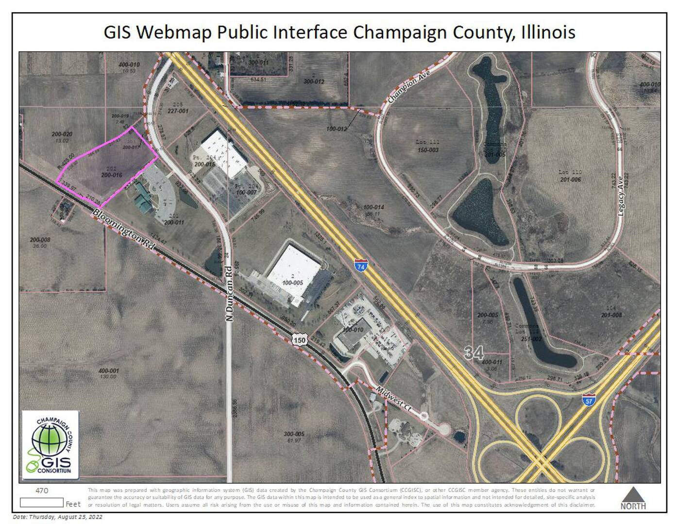 LOT 202 of Atkins West - Bloomington Road Champaign IL 61822