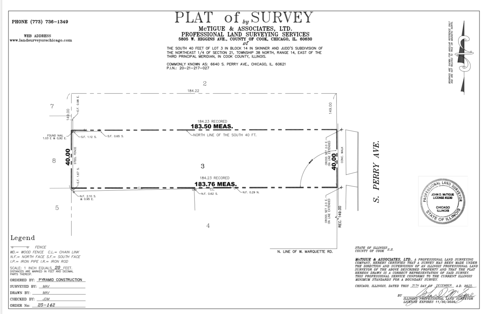 6640 South Perry Avenue Chicago IL 60621
