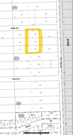 00 LOT 180TH Street Tinley Park IL 60477