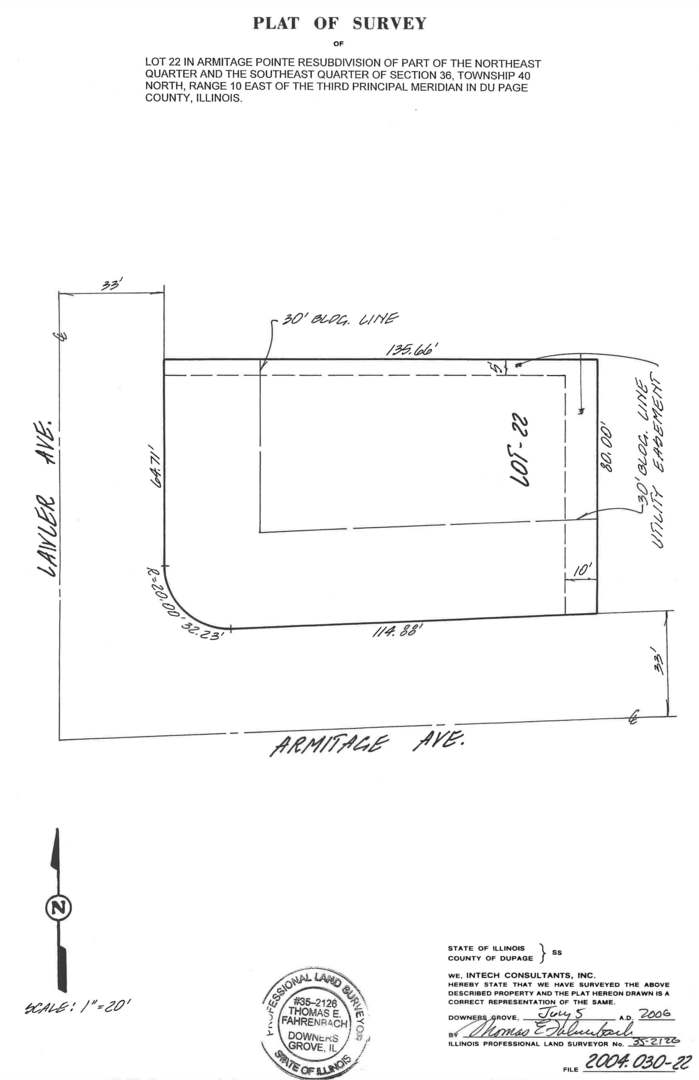 LOT #2 Armitage Avenue Addison IL 60101