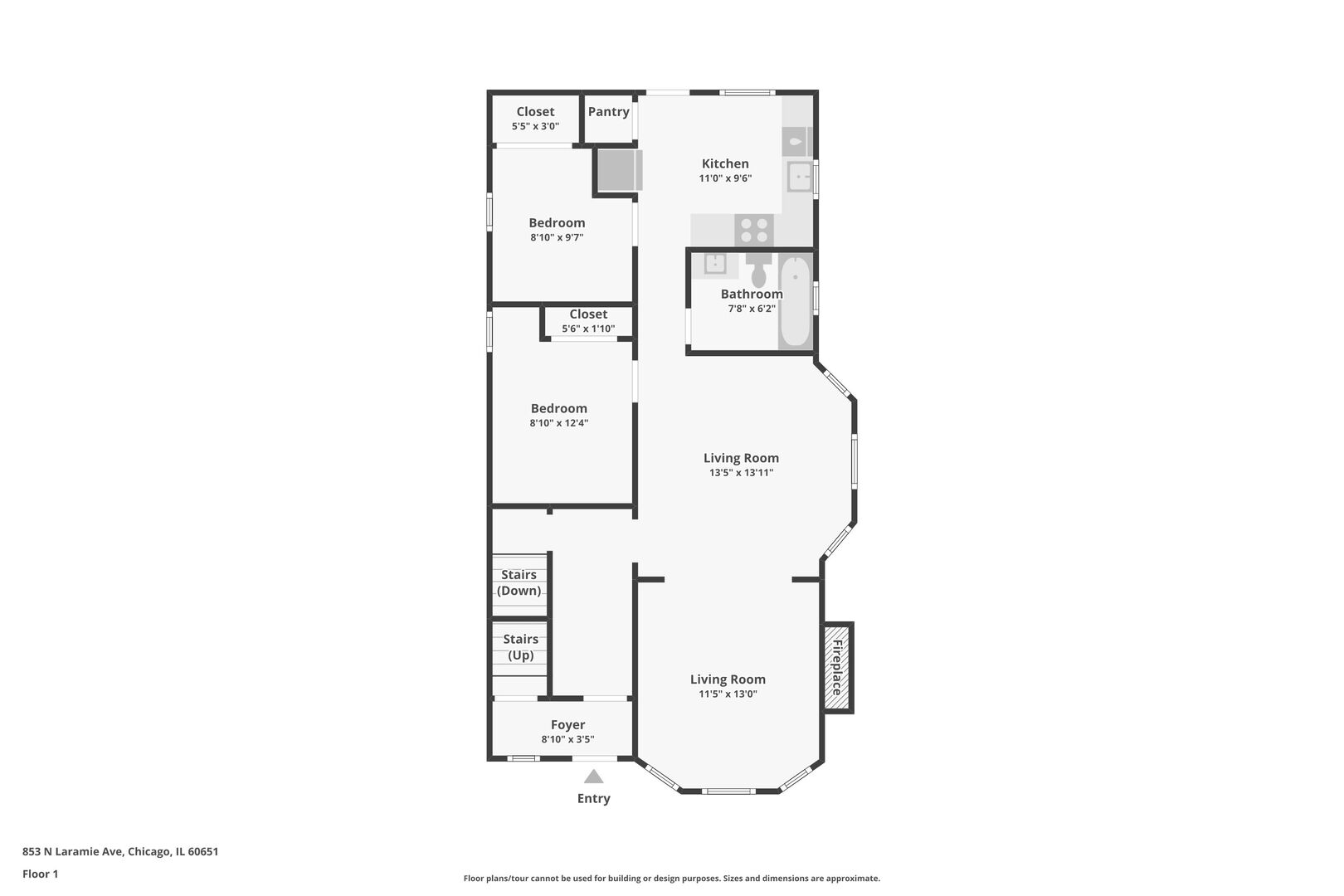 853 North Laramie Avenue Chicago IL 60651
