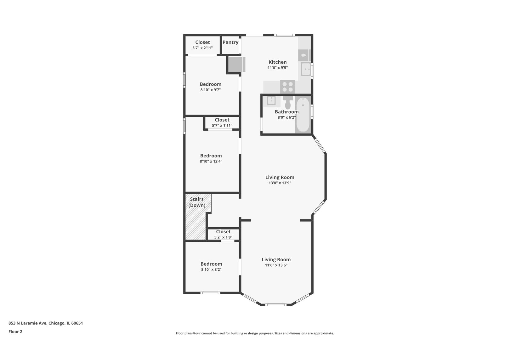 853 North Laramie Avenue Chicago IL 60651