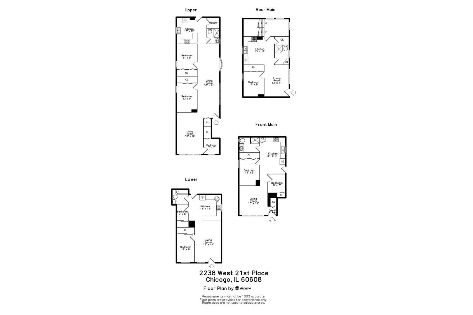 2238 West 21st Place Chicago IL 60608