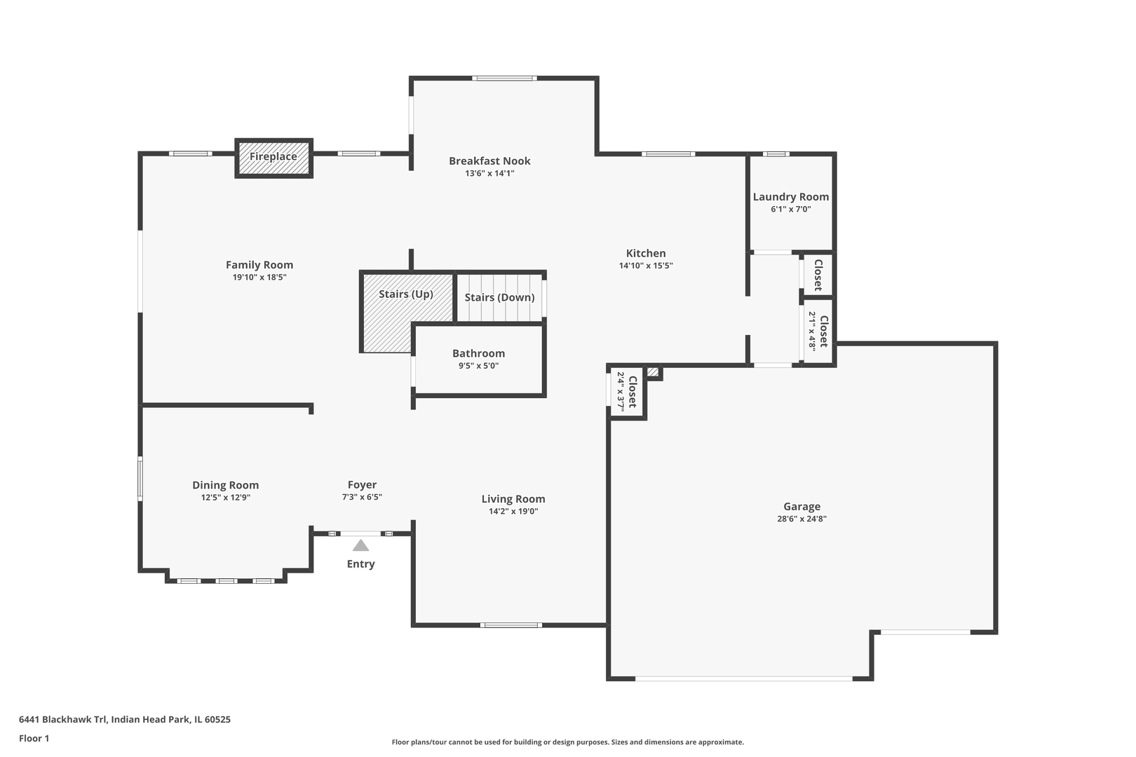 6441 Blackhawk Trail Indian Head Park IL 60525
