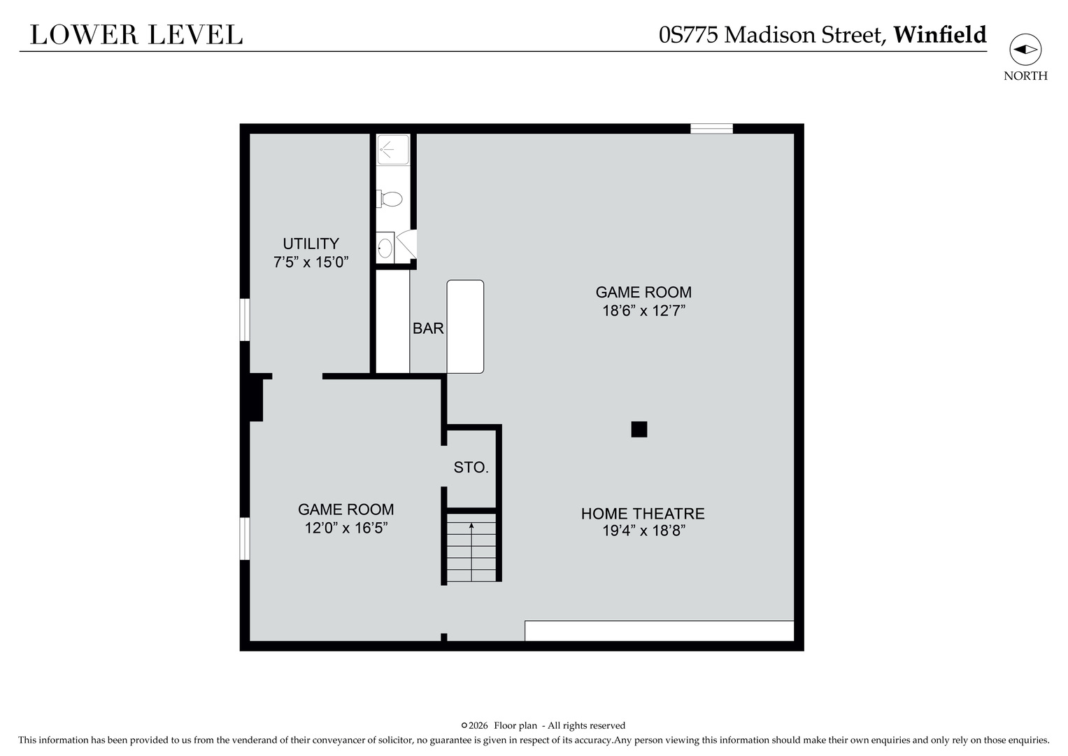 0S775 Madison Street Winfield IL 60190