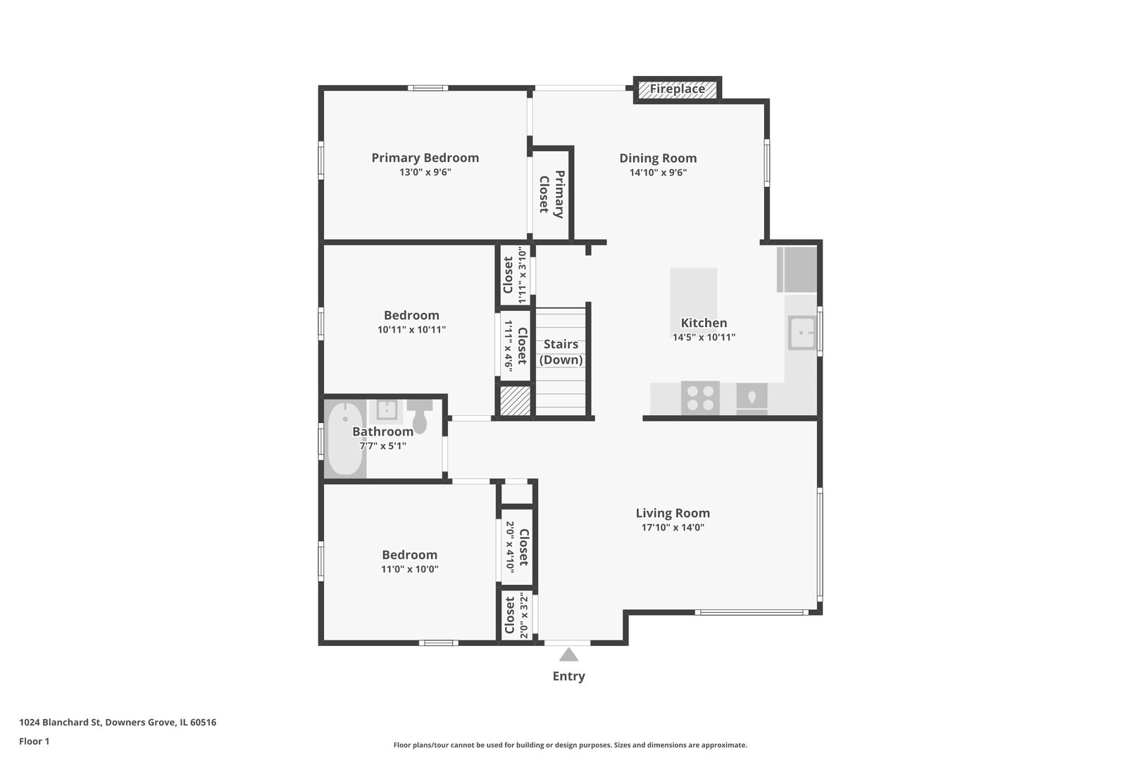 1024 Blanchard Street Downers Grove IL 60516