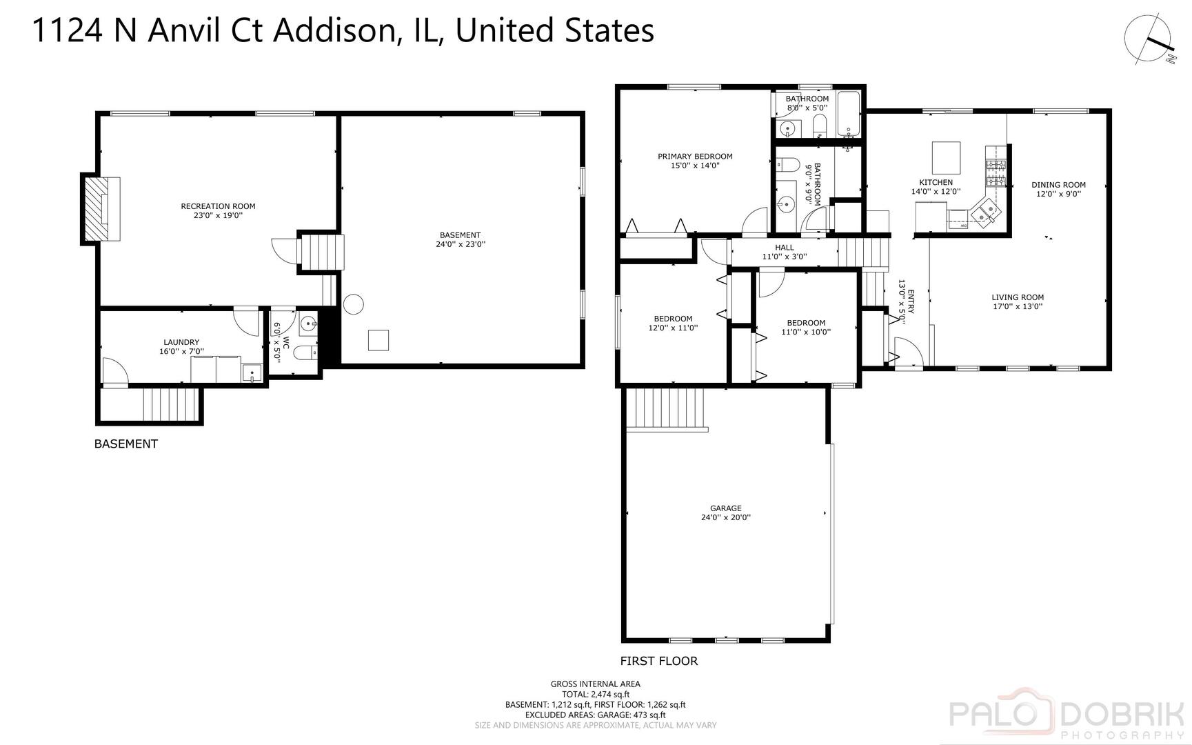 1124 North Anvil Court Addison IL 60101