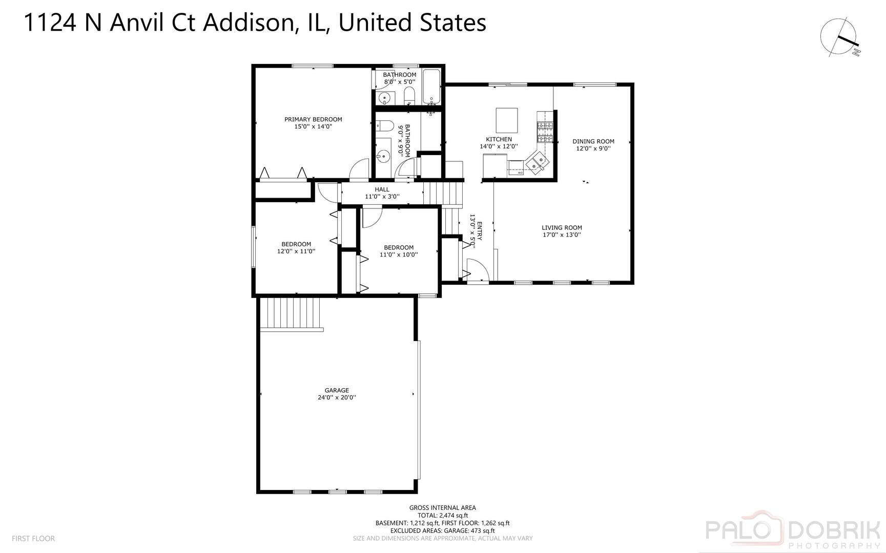 1124 North Anvil Court Addison IL 60101